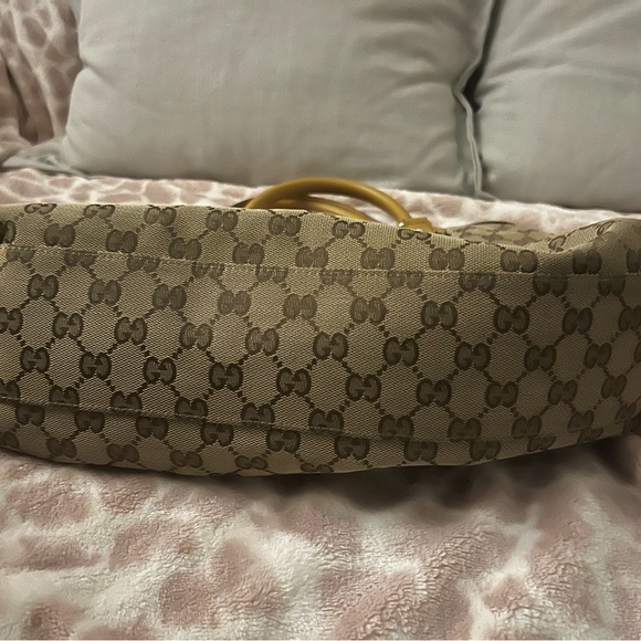 Gucci Authentic | Gucci Xl Size Sukey Monogram Canvas Hobo Bag. | Color: Brown/| - Picture 5 of 5